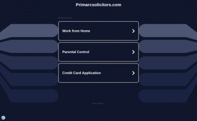 primarcsolicitors.com screenshot