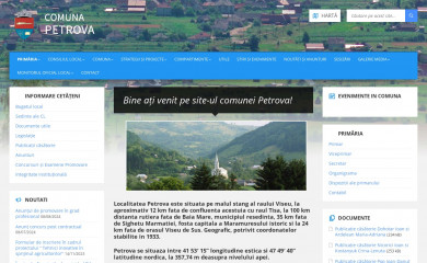 primaria-petrova.ro screenshot