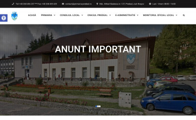 primaria-predeal.ro screenshot