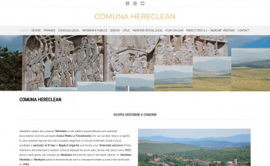 primariahereclean.ro screenshot