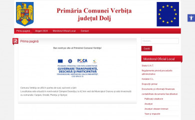primariaverbita.ro screenshot