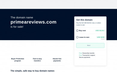 primeareviews.com screenshot