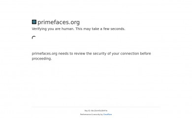 primefaces.org screenshot