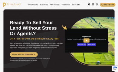 primelandinvestments.com screenshot