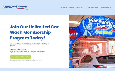 primewashexpress.com screenshot