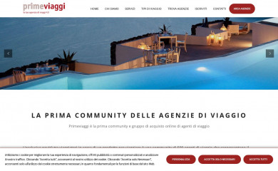 primeviaggi.it screenshot
