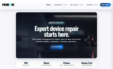 primitiverepairs.com screenshot
