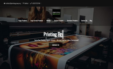 printingbelfast.uk screenshot