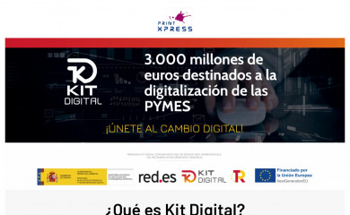 printxpress.es screenshot