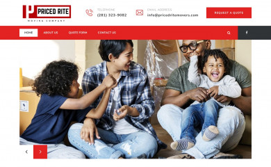 pricedritemovers.com screenshot