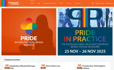 prideinhealth.com.au screenshot