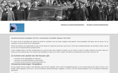 prijzen-uitvaart.nl screenshot