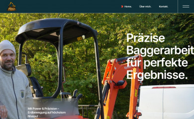priko-erdbewegung.at screenshot