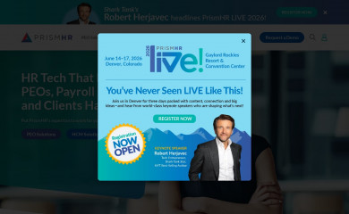 prismhr.com screenshot