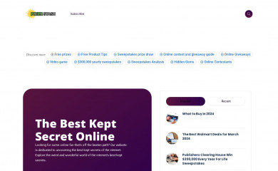 prizestash.com screenshot