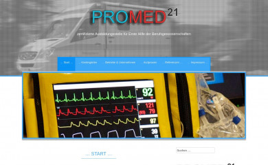 promed21.de screenshot