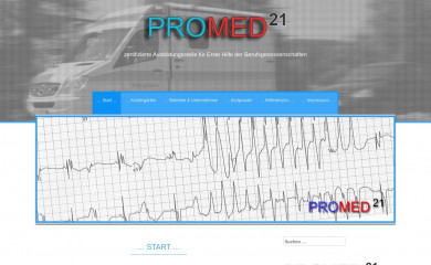 promed21.de screenshot