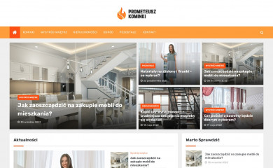 prometeuszkominki.pl screenshot