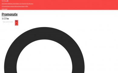 promonate.com screenshot