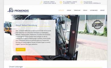promondis-stapler.de screenshot
