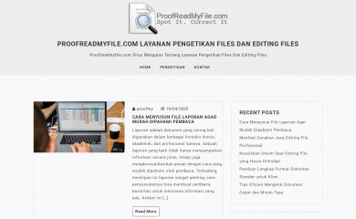 proofreadmyfile.com screenshot