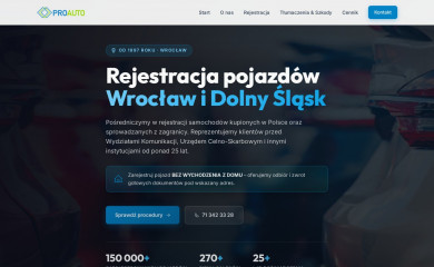 proauto.wroc.pl screenshot