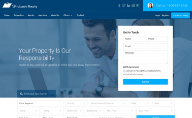 probashirealty.com screenshot