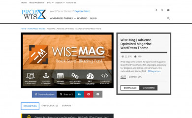 Wise Mag screenshot