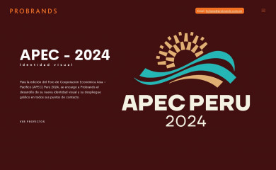 probrands.com.pe screenshot