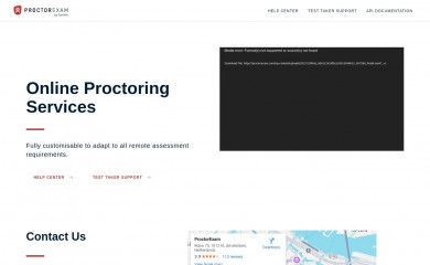 proctorexam.com screenshot