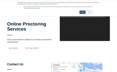 proctorexam.com screenshot