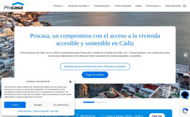 procasacadiz.es screenshot