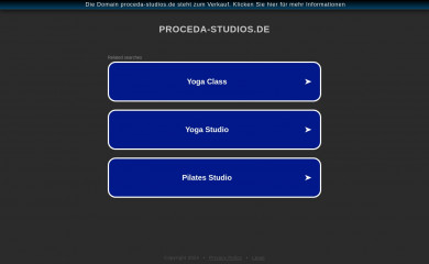 proceda-studios.de screenshot