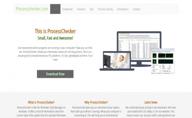 processchecker.com screenshot