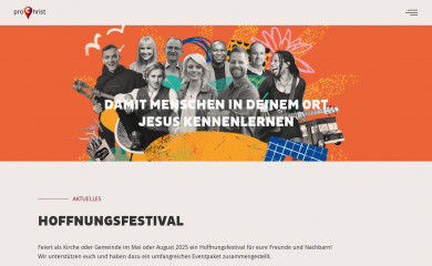 prochrist.org screenshot