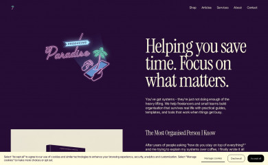 producingparadise.com screenshot