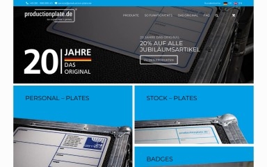 productionplate.com screenshot
