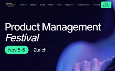 productmanagementfestival.com screenshot