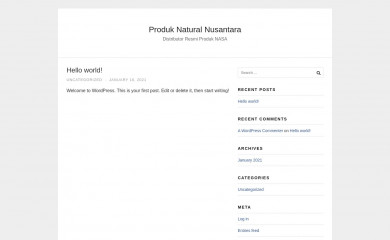 produknaturalnusantara.com screenshot