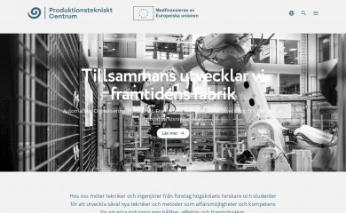 produktionsteknisktcentrum.se screenshot