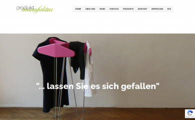 produktmanufaktur.eu screenshot