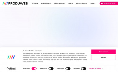 http://www.produweb.be screenshot