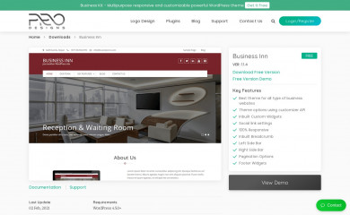 https://www.prodesigns.com/wordpress-themes/downloads/business-inn/ screenshot