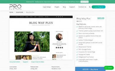 Blog Way Plus screenshot