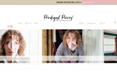prodigalpieces.com screenshot
