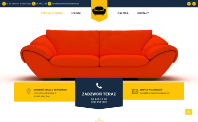 profesjonalnytapicer.pl screenshot
