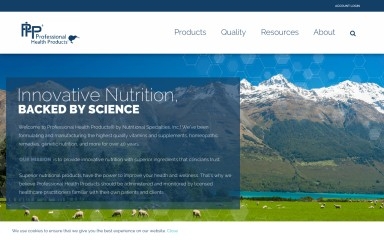 professional-health-products.com screenshot