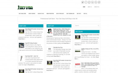professionalgolfstore.co.uk screenshot