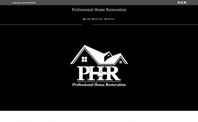 professionalhomerestoration.com screenshot