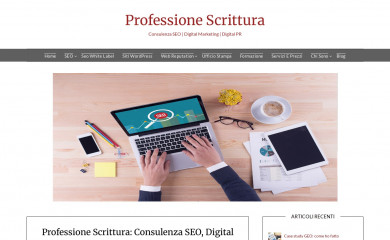 professionescrittura.com screenshot